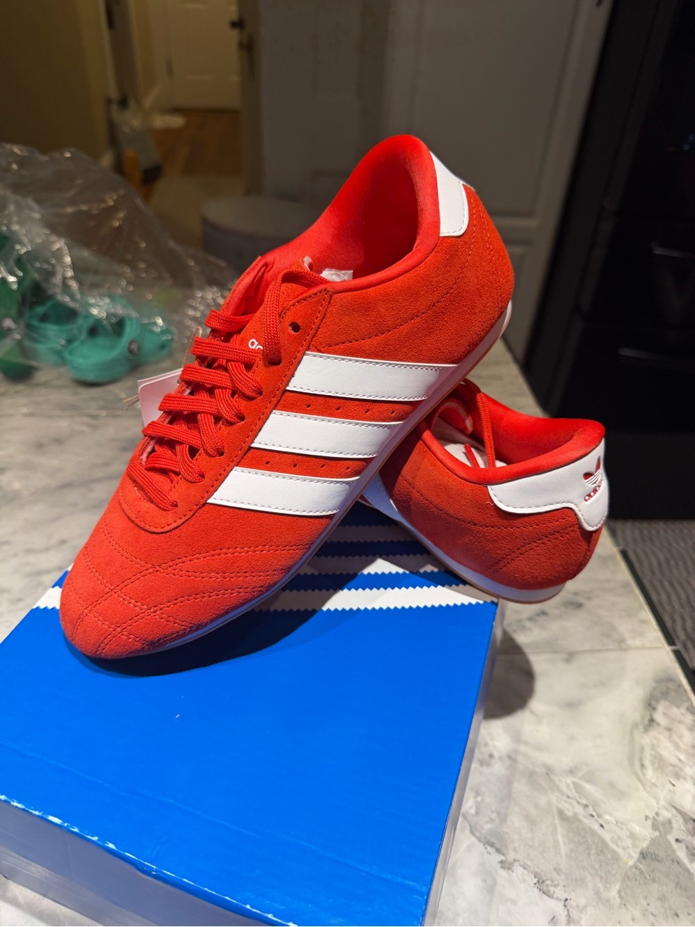 adidas taekwondo lace Sneakers with White Stripes